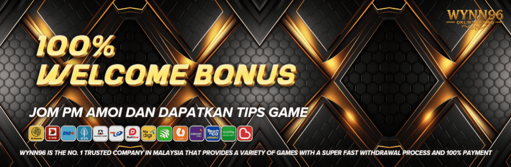 Welcome Bonus 100% - WYNN96
